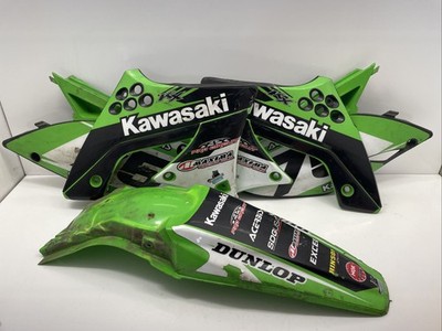  Kawasaki Kxf 250 Kx250f 2009 - 2010 Kunststoff Verkleidungen Abdeckungen  