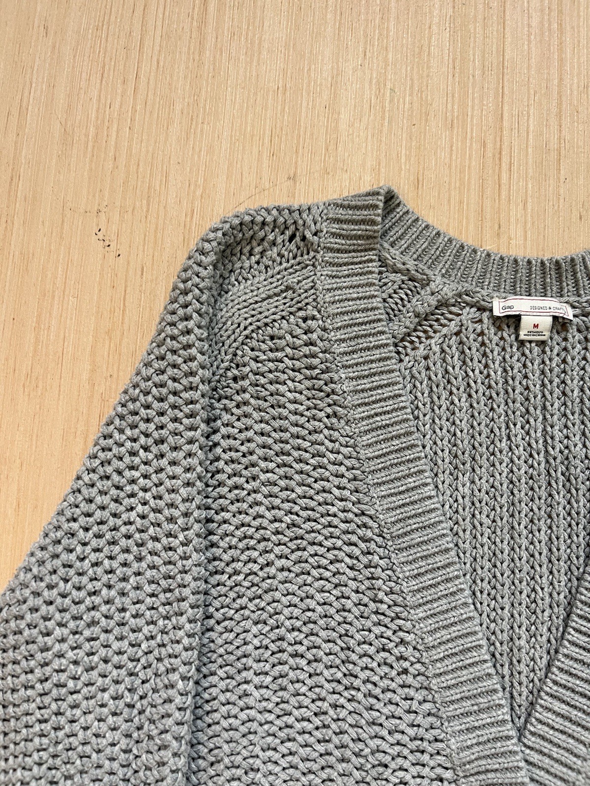 Gap Ribbed Knit V-Neck Button Front Cardigan Swea… - image 4