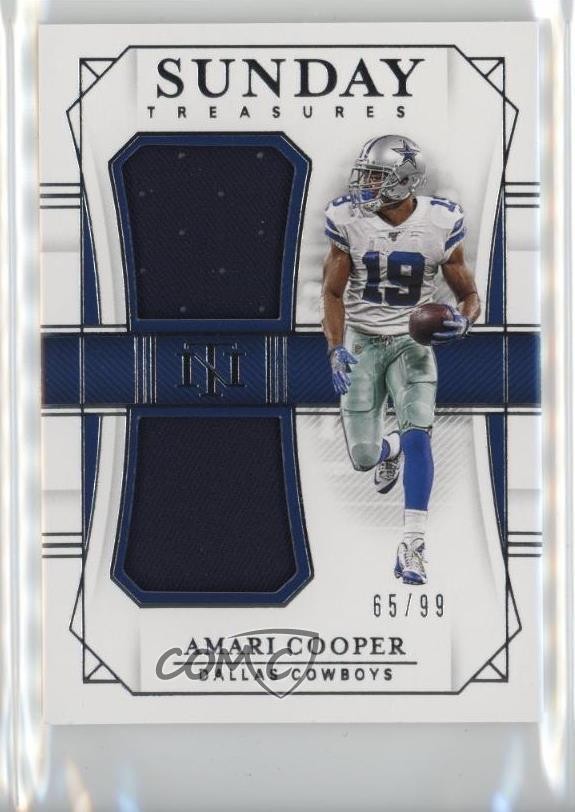 2019 Panini National Treasures Sunday Treasures 65/99 Amari Cooper #STR-19 t9h
