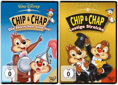 Chip & Chap - Die Hörnchen sind los! & Lustige Streiche # DVD-SET-NEU