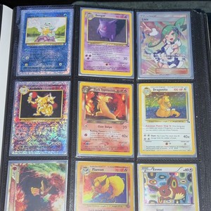 pokemon card album ebay 4 Mini Binders Bundle For Cards - Sleeves Included - Protect Your Deck In Style - Cool Graphics Featuring Your Favorite Pokemon Characters Pokemon White Flare Binder Holds