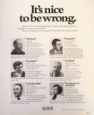 Vintage Xerox 9200 Copier Magazine Print Ad Office Machine Business 1976