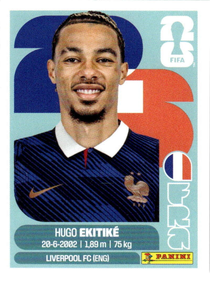2026 Panini World Cup Stickers  #FRA19  Hugo Ekitike - France   MLS