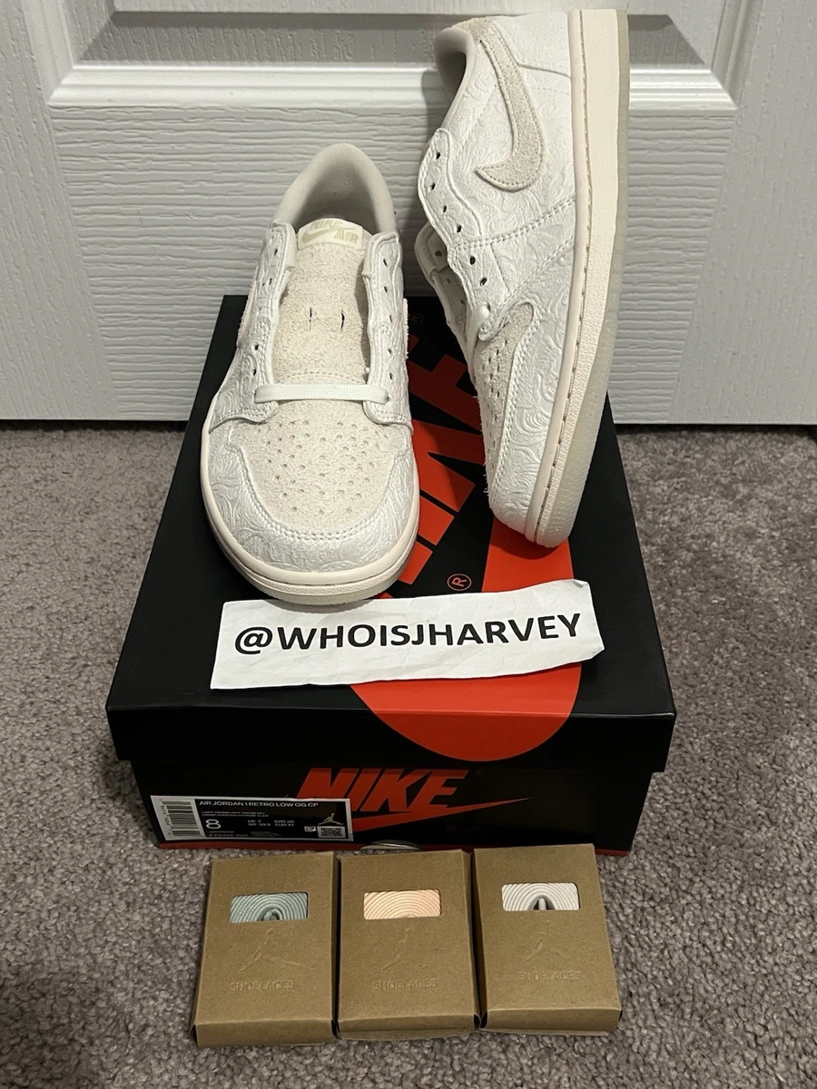Preços baixos em Chris Paul x Air Jordan 1 Retro OG Low Give Them