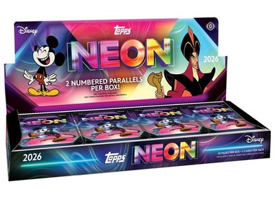 2026 Topps Disney Neon Base Set Singles | Choose Your Cards To Finish Your Set!