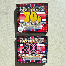 The Nation?s Favourite 70s and 80s Number Ones 3cd x2 Sony. 2 for 1