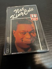 Nat King Cole 20 Greatest Hits Vol. 1 Cassette 1984 Lotus VG
