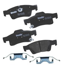Bendix CFC1498 Rear Ceramic Brake Pads Dodge Durango 2011-2022 Kit