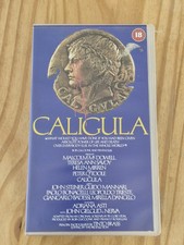 Caligula Vhs Video Tape