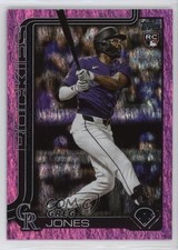 2025 Topps Series 1 Pink Holo Foil Greg Jones #36 1ck8
