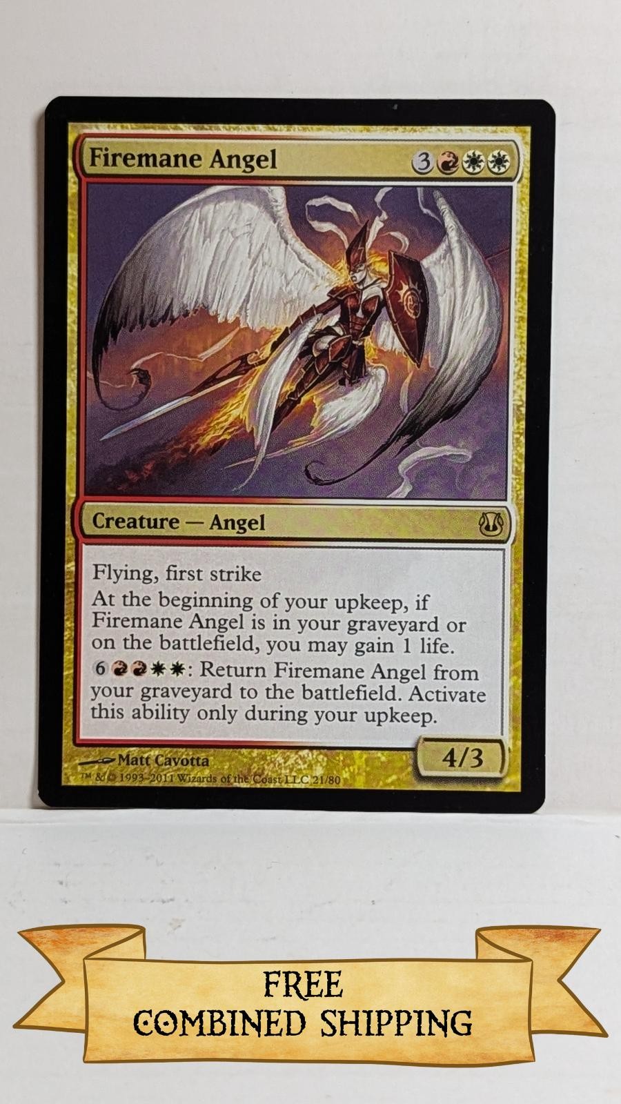 Firemane Angel Duel Decks: Ajani vs. Nicol Bolas
