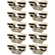 10x Embout Support Latte Double Long 38 x 8 mm élastomère sommier Cadre tenon