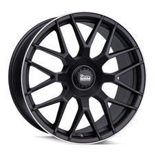 18 Zoll MAM GT1 5x112 ET30 Alufelgen MATT BLACK LIP POLISH