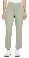 NWT Gap Women  s Slim Ankle Pants, Green, Size 8