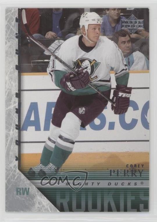 2005-06 Upper Deck Young Guns Corey Perry #204 00kt