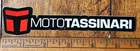 Moto Tassinari VForce Vinyl Decal/Sticker  MX ATV Motocross 5 1/2" X 3/4"