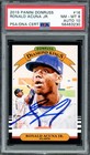 Ronald Acuna Jr. 2019 Panini Donruss Diamond Kings Signed Trading Card PSA/DNA
