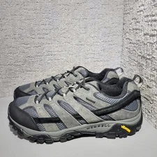Merrell Moab 2 J06031W Mens Size US 13W Trail Gray/Black Waterproof Hiking Shoes