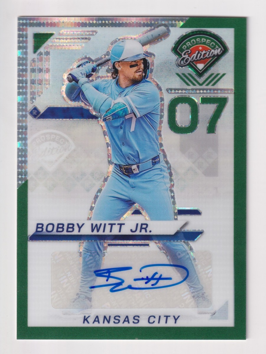 2025 Prospect Edition HOLO GREEN PULSAR PRIZM AUTOGRAPH #97 BOBBY
