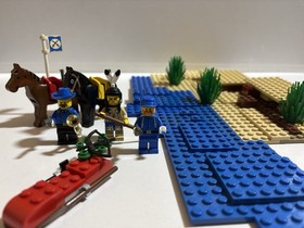 Lego Mini Figurines Western / Cowboy / Indians, Based On Lego 2846