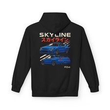 1999-2002 Nissan Skyline GT-R R34 Hoodie - Motorsport Hooded Sweater Gift