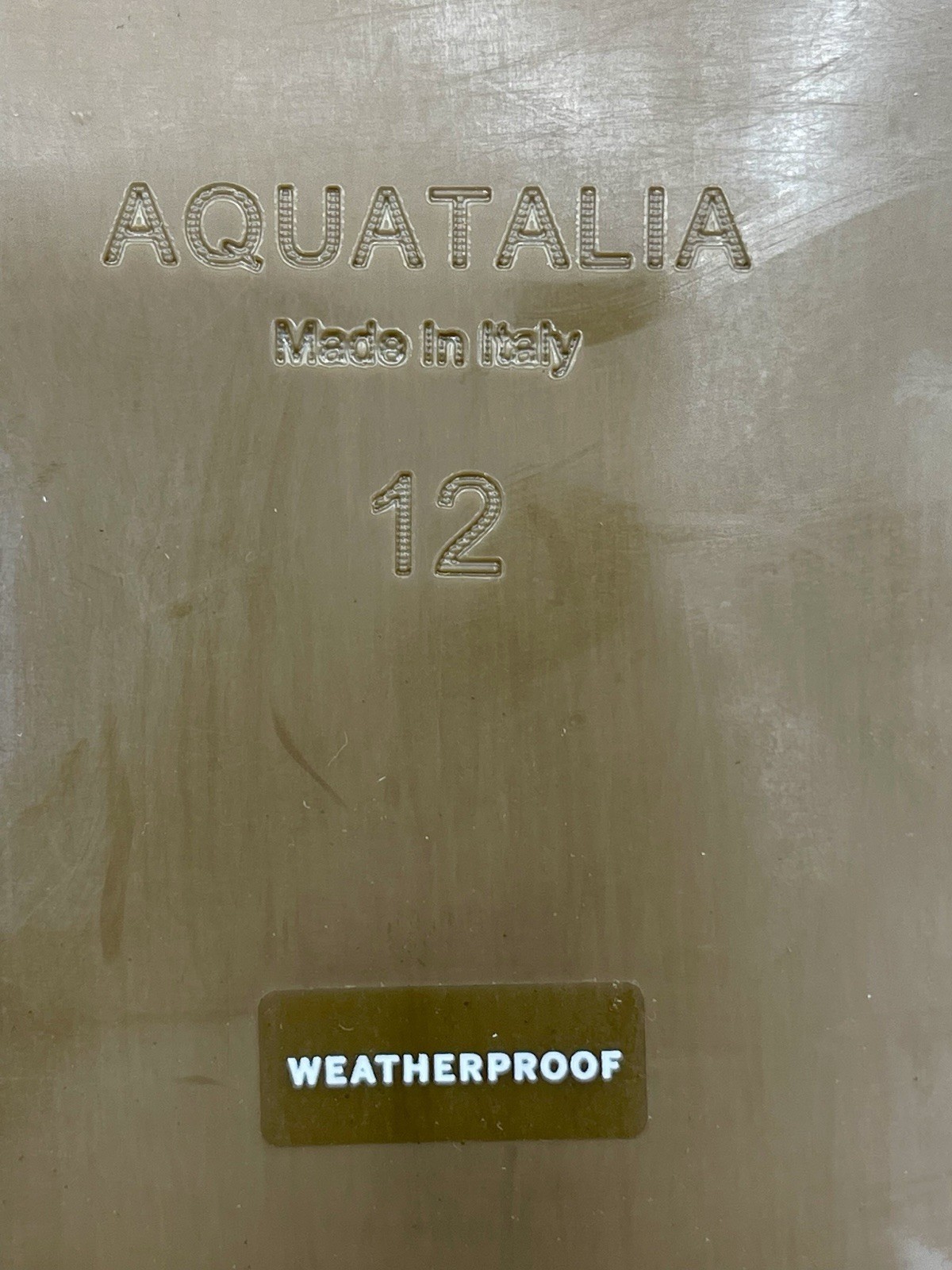 Aquatalia Women's Waterproof Zip Up Boots, Champagne Brown Size 12 M DM2024 NWOT image 9