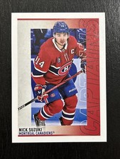 2024-25 Topps NHL Stickers Captains Nick Suzuki #545