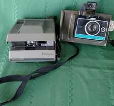 Lot of 2 Vintage Cameras Polaroid Spectra System  Colorpack II Land Untested