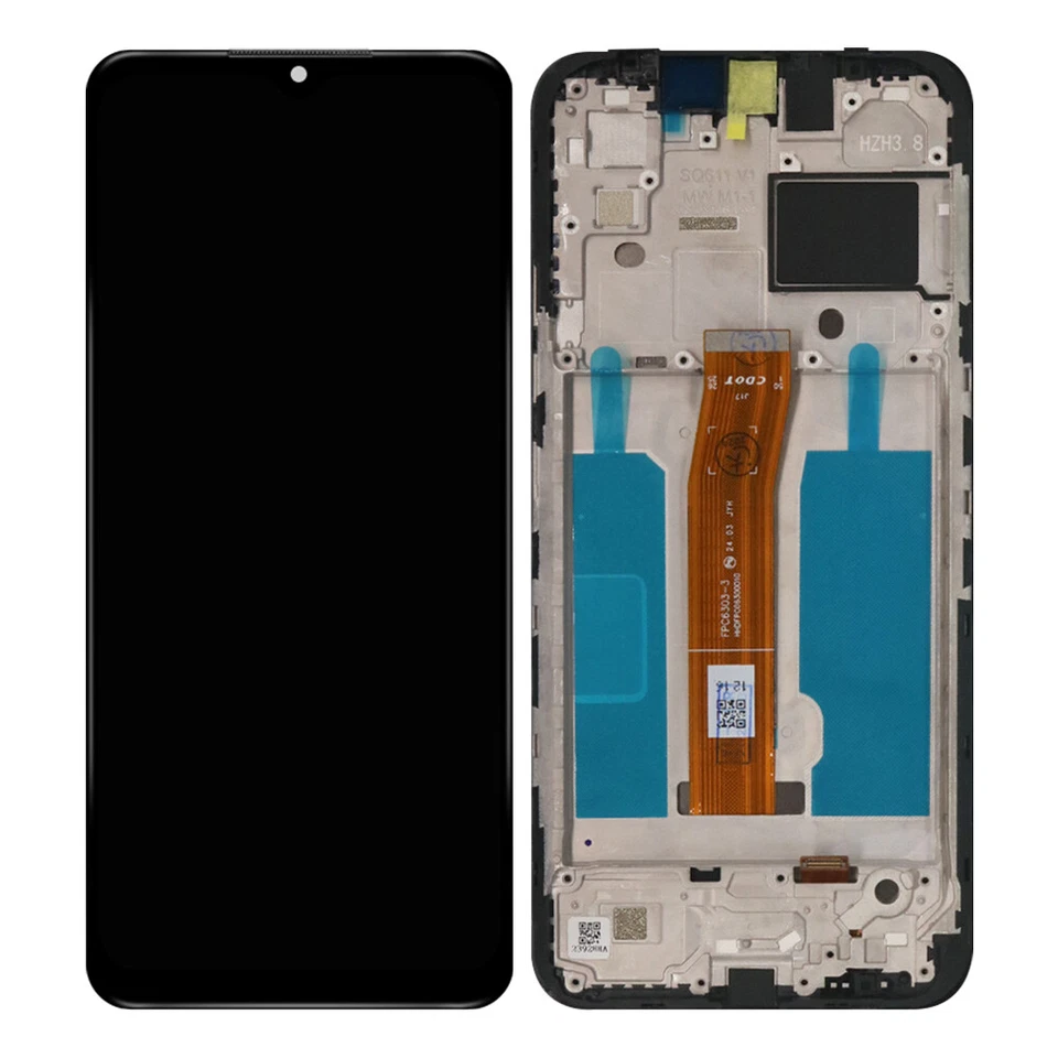New For Nokia C210 TA-1584 LCD Display Touch Screen Frame Digitizer Replacement - Imagem 4 de 4