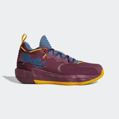 Adidas Dame 7 EXTPLY GCA 'Three' Victory Crimson H69022 Basketball Sneakers 11.5