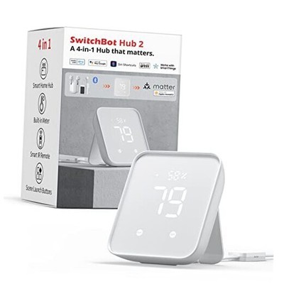  Hub 2 (2nd Gen), work as a WiFi Thermometer Hygrometer, IR Remote Control, 