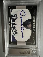 Tommy Davis Auto 2012 Leaf Cut Signature History Of Baseball Edition