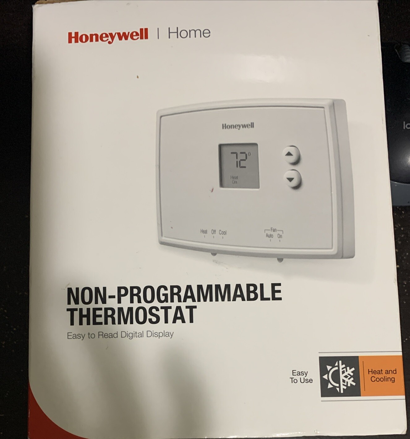 Honeywell RTH111B1024 Digital NonProgrammable Thermostat White