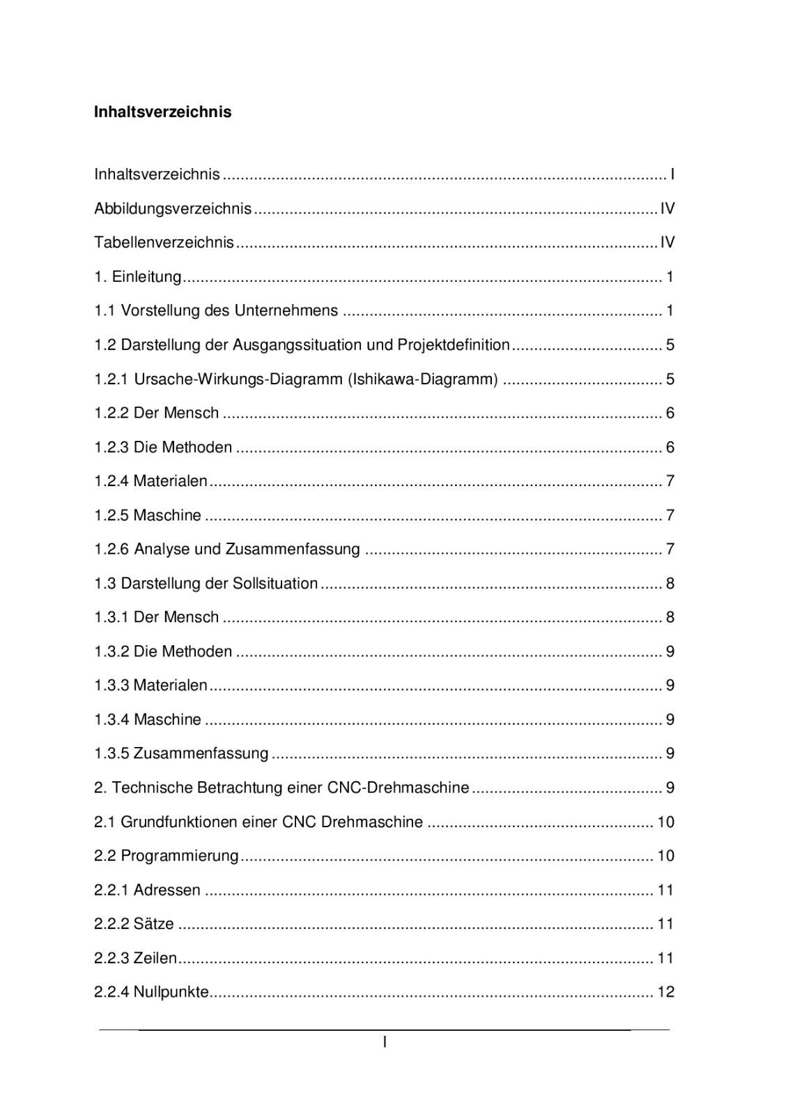 Technischer Betriebswirt TBW Projektarbeit Präsentation IHK CNC Investition 