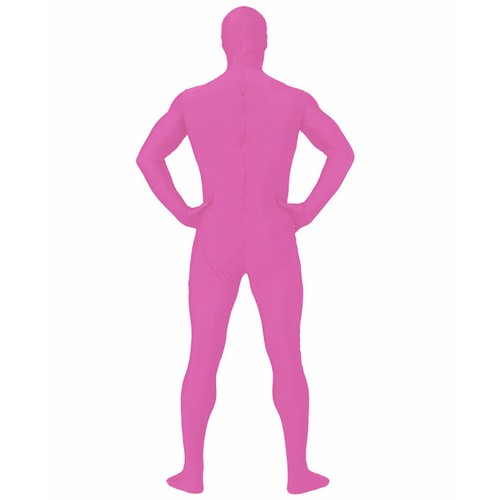 AltSkin ZENTAI SUIT - FULL BODY COSTUME - PINK ZIPPERED STRETCH SUIT (9  Sizes!) | eBay