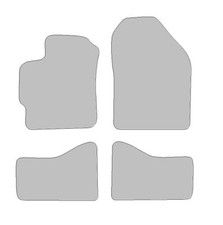 Tappetini adatti per Toyota Yaris Hybrid tipo P13 (anno di costruzione 2012 - 2016)