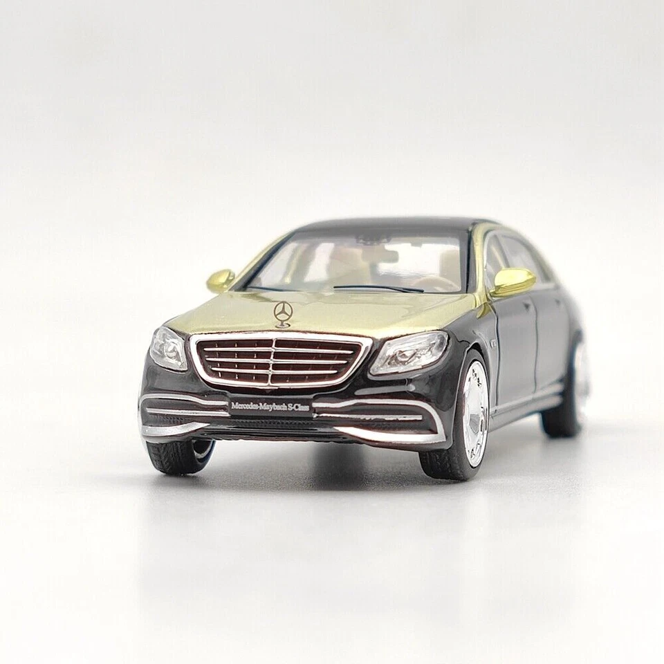 Master Mercedes Benz Maybach S560 Diecast Juguetes Coches Modelos Colección Regalos 1/64 Foto 3 de 4