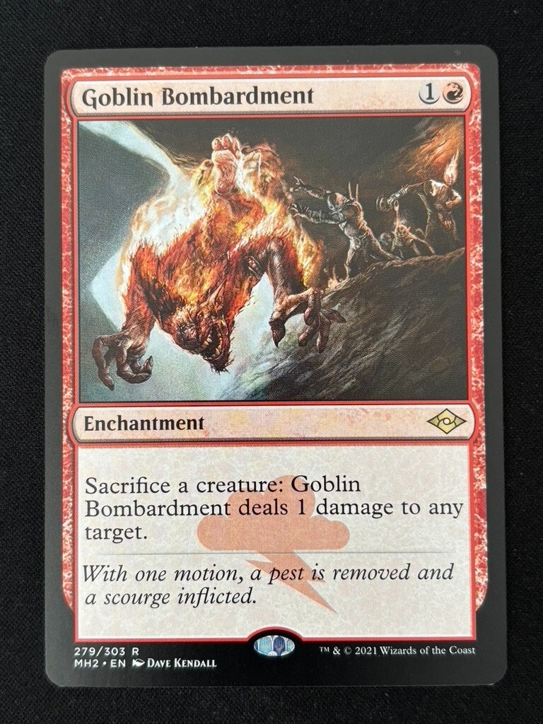 MTG Foil ゴブリンの砲撃 Goblin Bombardment 2枚 s-l1200.jpg