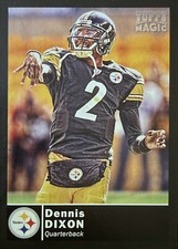 2010 Topps Magic Mini Black Border SP #245 Dennis Dixon Pittsburgh Steelers