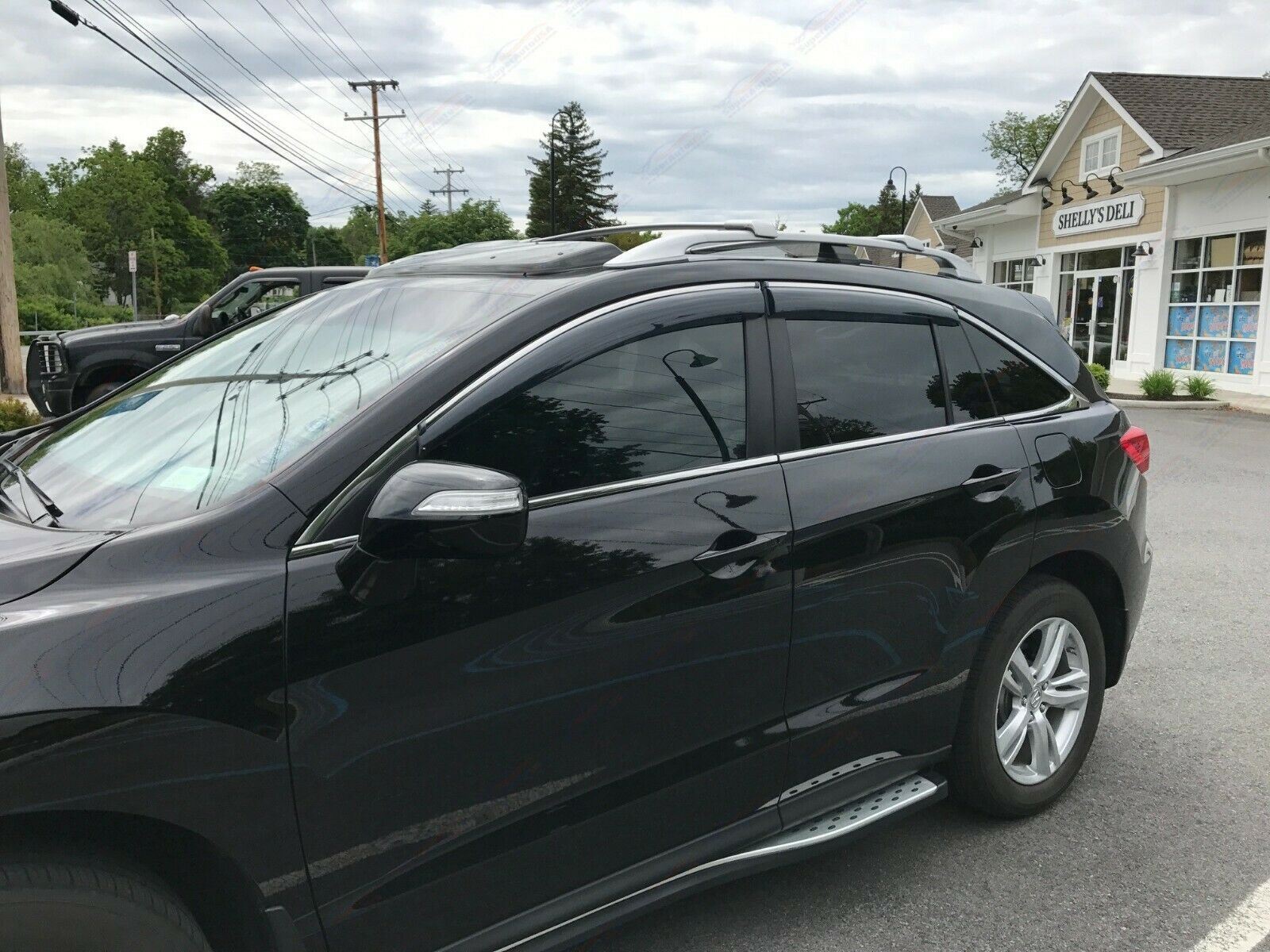 AVS Ventvisor Smoke Rain Guards For 2018-2025 Honda Odyssey - 4 Piece Outside Mount - View #4