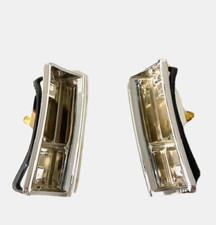 1966 Chevrolet El Camino Tail Lamp Taillight Chrome Bezels 1 Pr Metal Wseals