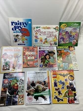 Kids Rainy Day Ultimate Activity Pack Lot Of 10 Coloring Stickers Books Playtime