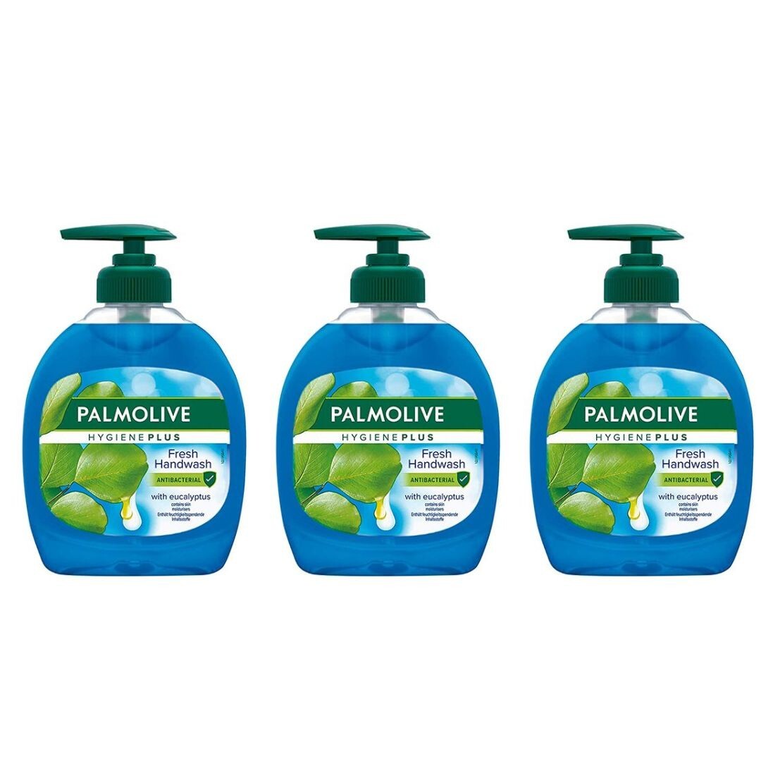 Palmolive Hygiene Plus Antibacterial Fresh Handwash Eucalyptus 300ml  x 3