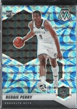 2020-21 Panini Mosaic #238 Lamar Stevens Mosaic Reactive Blue Prizm Cavaliers RC