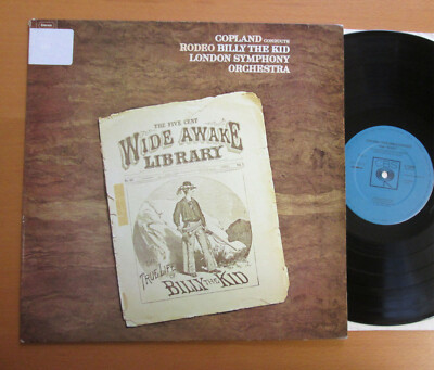 CBS 72888 Copland Conducts Rodeo Billy The Kid London Symphony 1970 NM/VG Stereo