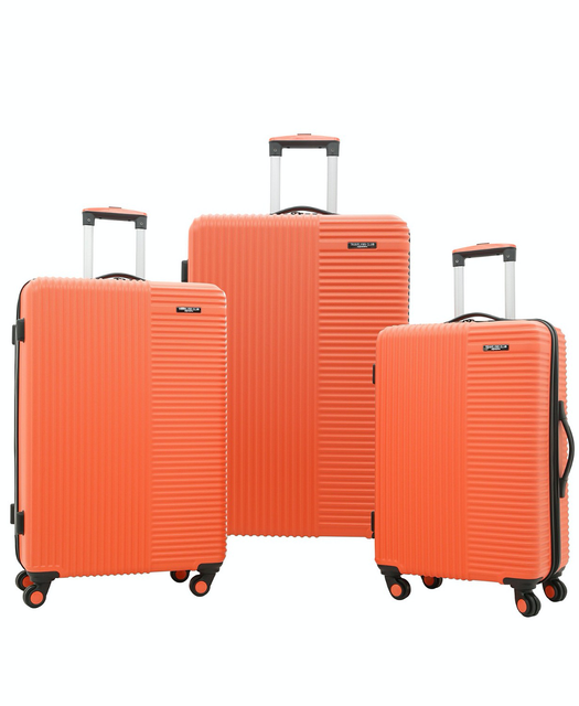 nicole miller rainbow luggage