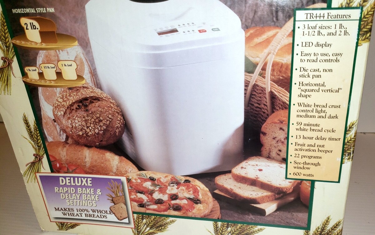 BREADMAN Deluxe Rapid TR444 Automatic Breadmaker Machine