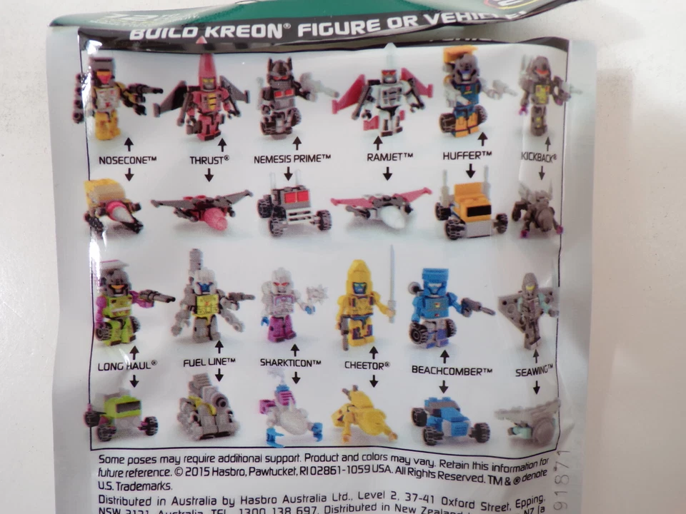 CASE of 24 KRE-O Transformers Micro Changers Collection 3 Blind Bag Figures - Image 3 of 4