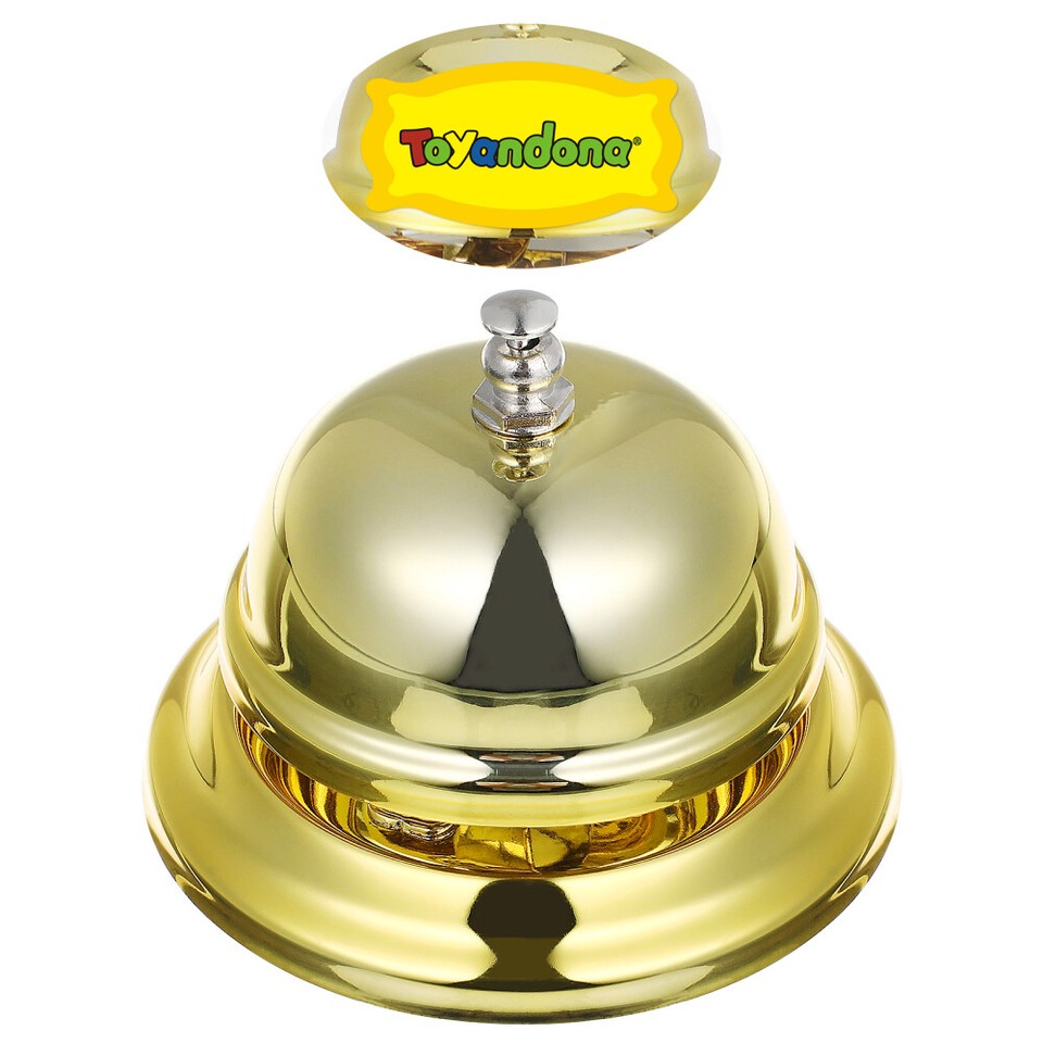 Alloy Small Portable Call Bell Service Bell Dinner Bell Desk Bell eBay