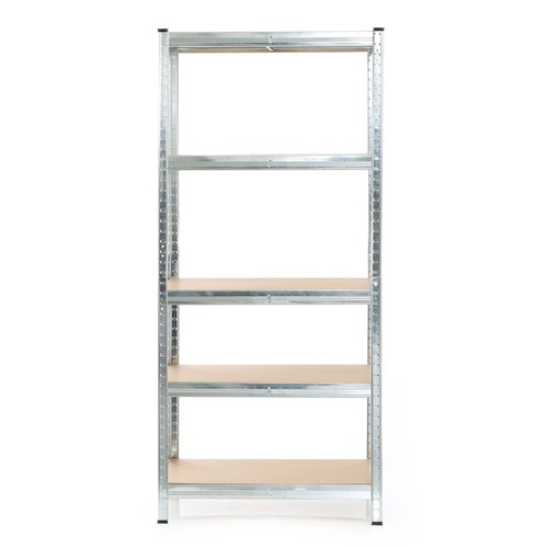 Wiltec Scaffale per carichi pesanti zincato 180x90x40cm 875kg Sistema a incastro - Foto 9 di 10